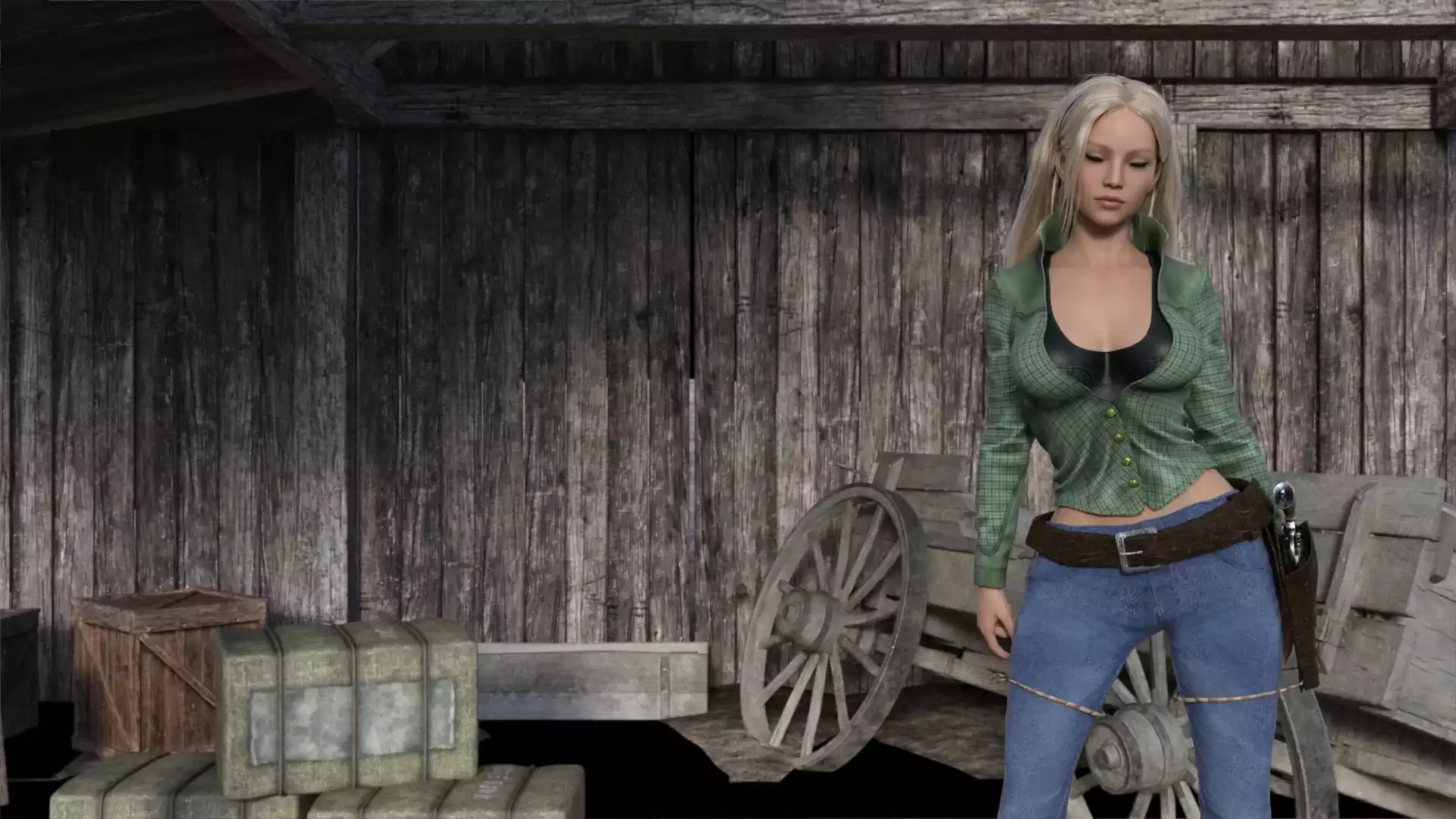 【欧美SLG/汉化/动态】狂野西部的布鲁克斯0.60汉化版【PC+安卓/1.56G/更新】