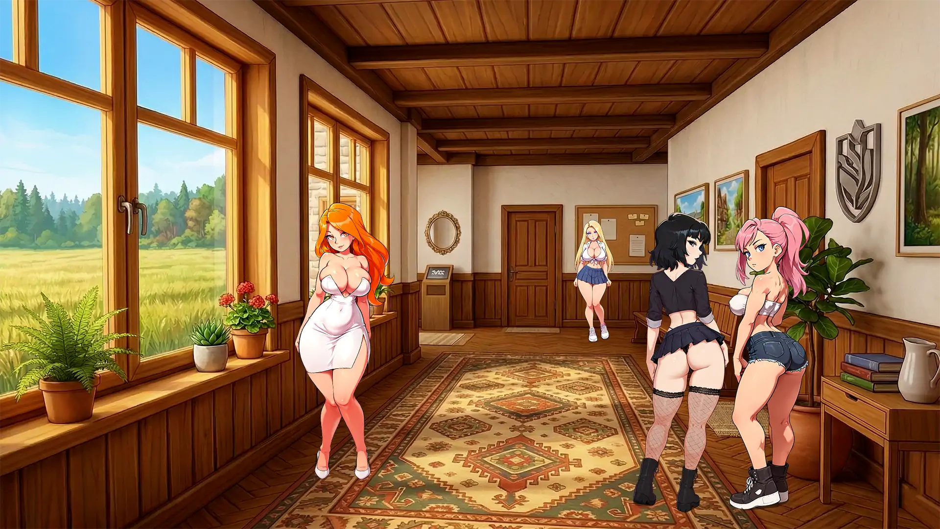 【日系SLG/AI汉化/作弊模组】烈焰激情0.3.5 AI汉化版【PC+安卓/2.3G/更新】Fiery Passions