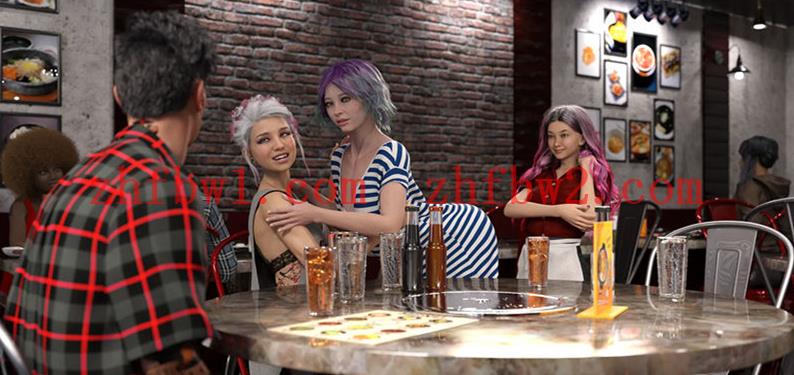 【SLG/汉化/动态】地狱猫酒吧(The Hellcat Lounge) ver0.3.01 汉化版【PC+安卓/1.3G】