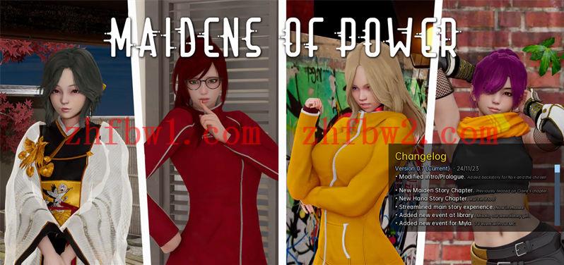 【亚洲SLG/汉化/3D】权力少女 Maidens of Power v0.7【PC+安卓/3.5G/更新】