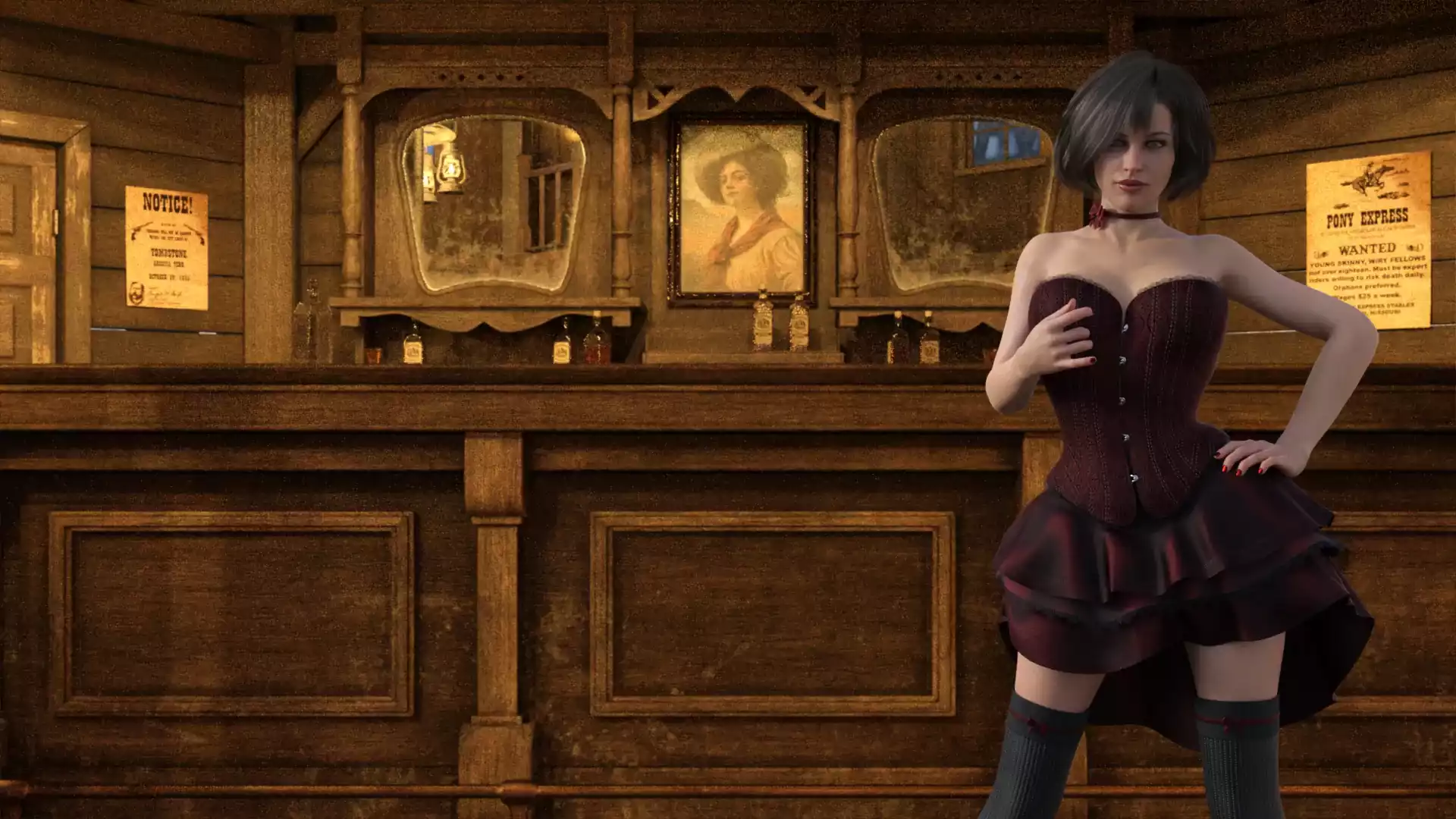 【欧美SLG/汉化/动态】狂野西部的布鲁克斯0.60汉化版【PC+安卓/1.56G/更新】