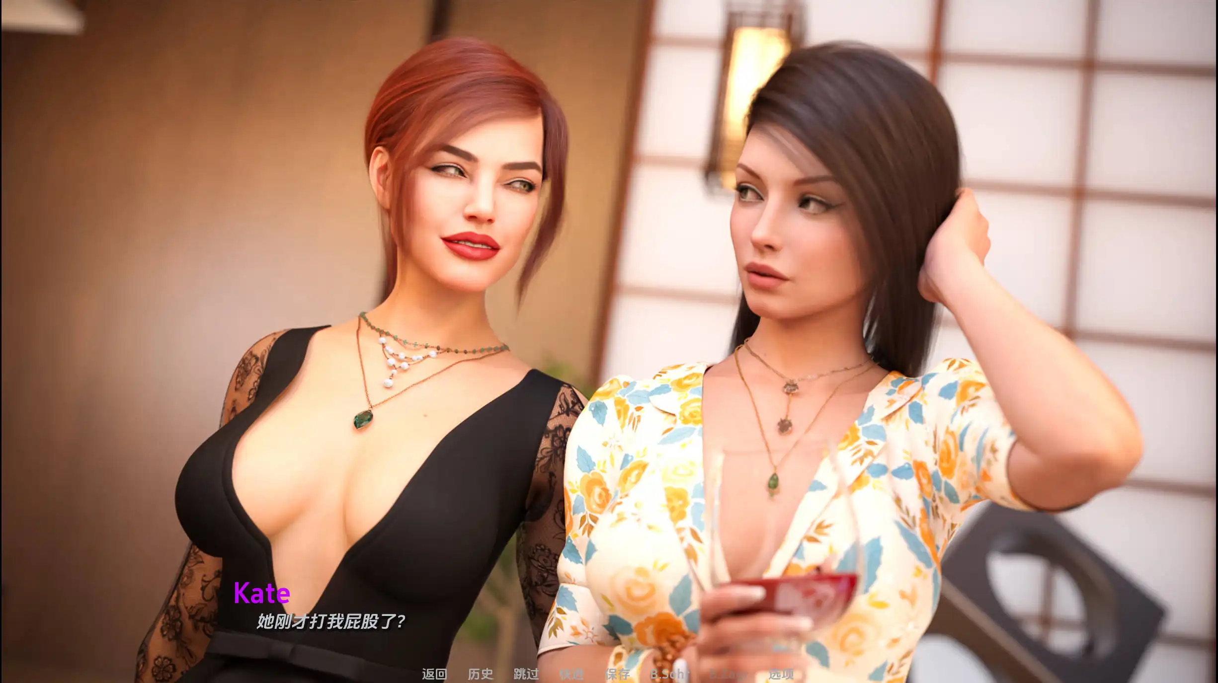 【欧美SLG/动态/汉化】凯特S2 v0.7.1汉化版【PC+安卓/3.56G/更新】