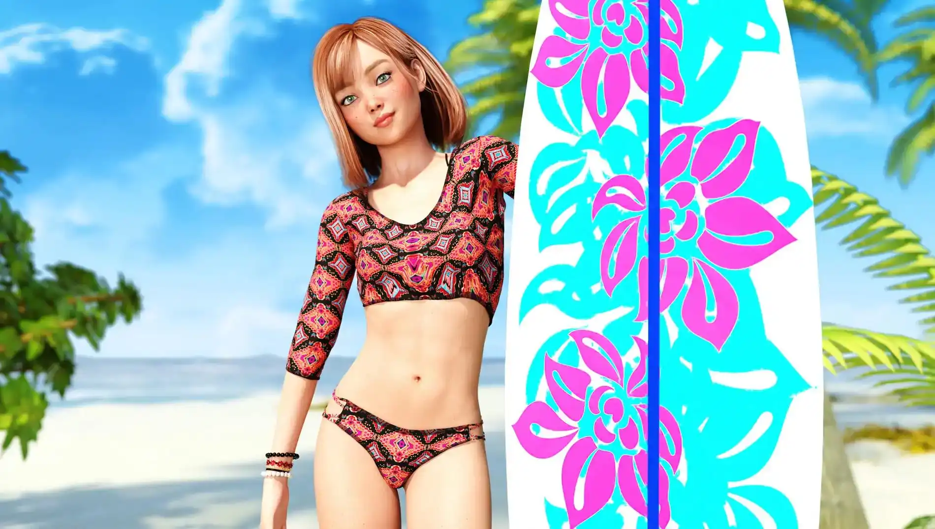 【神作SLG/汉化/动态】阳光海湾Ch.2.1.00汉化版【PC+安卓/4.38G/更新】阳光爱情 [Ch.2.1.00]