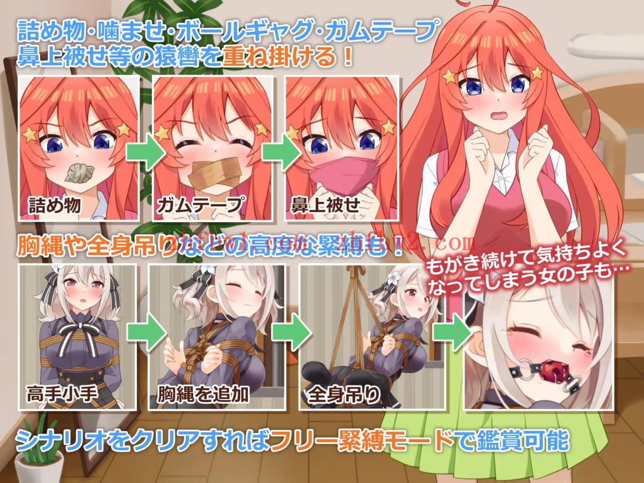 【SLG/AI汉化】穿衣紧缚SLG 绳之祀仪 贰【PC 安卓/1.09G】