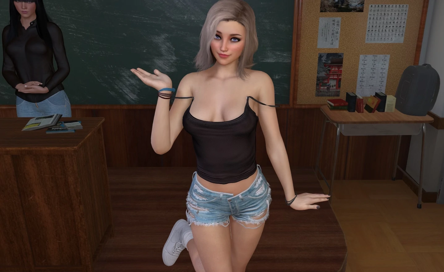 【欧美SLG/AI汉化/3D】野蛮女孩的告白0.8.1 AI汉化版【PC+安卓/4.5G/更新】(别名：一个野蛮女孩的自白)Confessions of a Sassy Girl [v0.8.1]