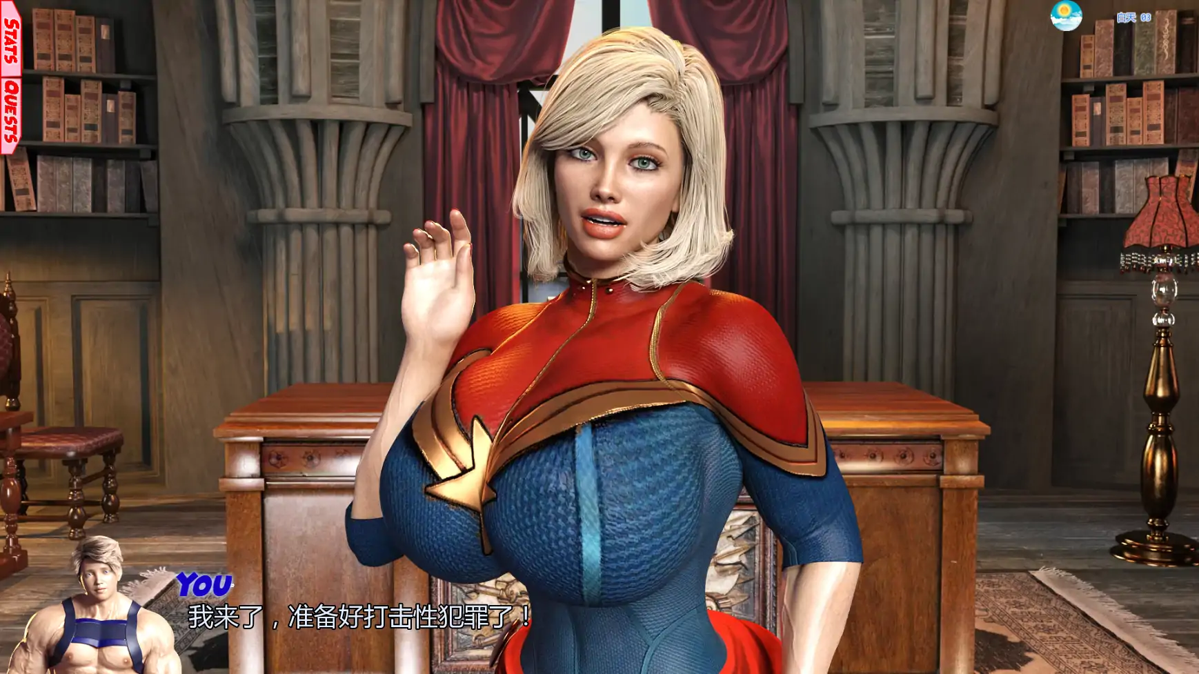 【欧美SLG/AI汉化/同人】正义联盟v0.8.1 AI汉化版【PC+安卓/4.80G/更新】Cockham Superheroes [v0.8.1]]