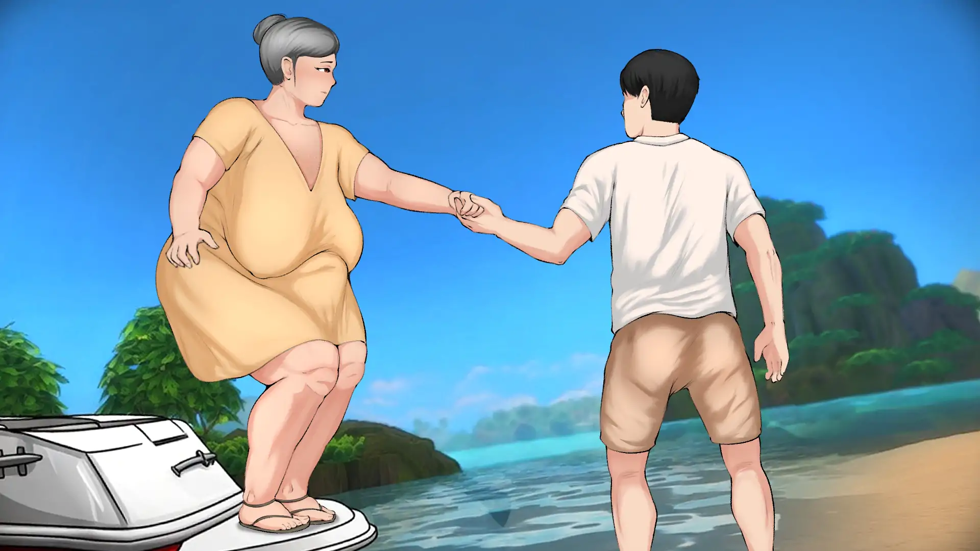 【日系SLG/AI汉化/熟女】度假村v0.1.0 AI汉化版【PC+安卓/0.99G/首发】The Resort [v0.1.0]