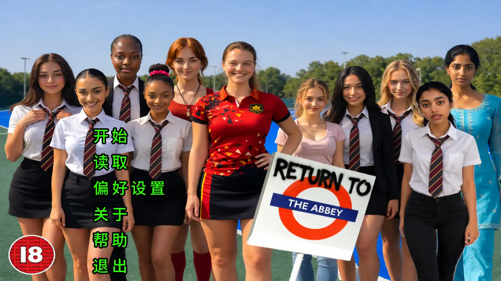 【欧美SLG/AI汉化/学校】重返修道院v1.4 AI汉化版【PC+安卓/0.99G/更新】Return to the Abbey [v1.4 Demo]