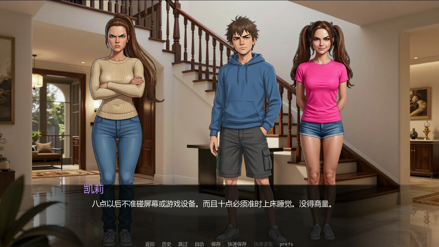 【欧美SLG/AI汉化/羞辱】保姆0.1 AI汉化版【PC+安卓/1G/更新】Babysitter [v0.1]