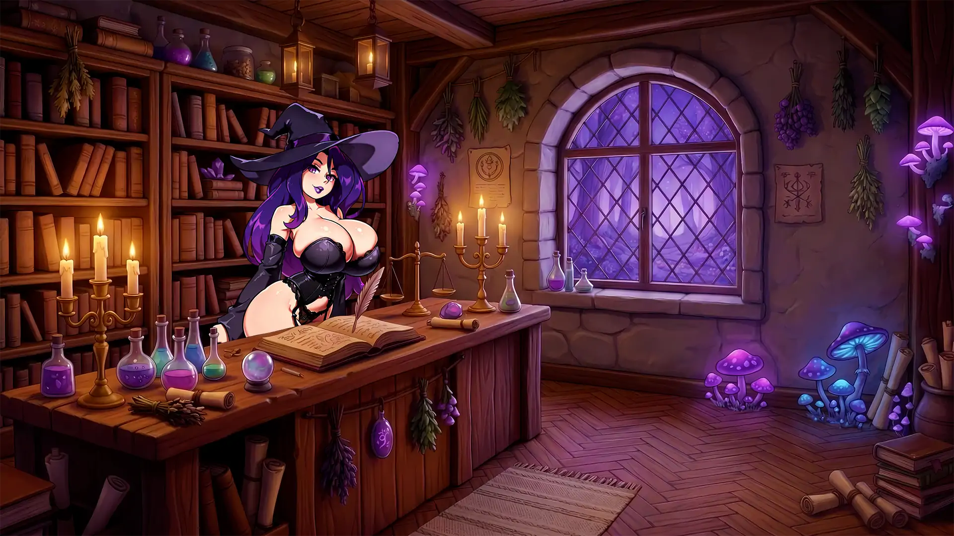 【日系SLG/AI汉化/熟女】烈焰激情v0.2.5 AI汉化版【PC+安卓/1.71G/更新】Fiery Passions [v0.2.5]