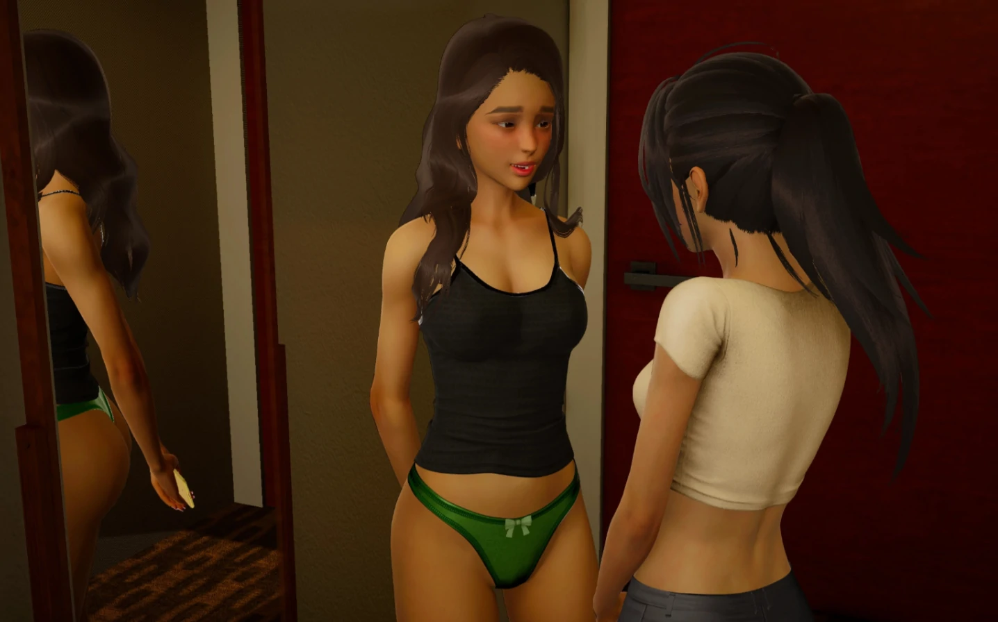 【亚洲SLG/AI汉化/3D】心动工作室0.4.4 AI汉化版【PC+安卓/6.9G/更新】Studio Hearts [v0.4.4]
