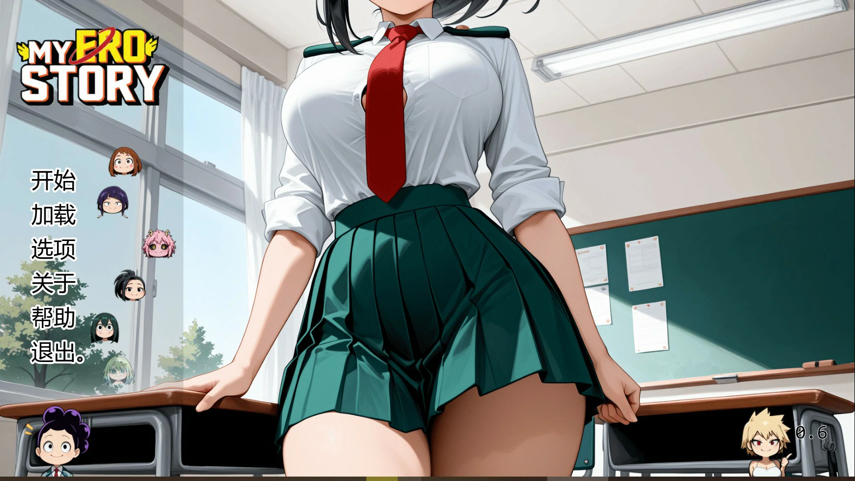 【日系SLG/AI汉化/同人】英雄学院故事传0.6 AI汉化版【PC+安卓/0.9G/更新】My Ero Story [v0.6]