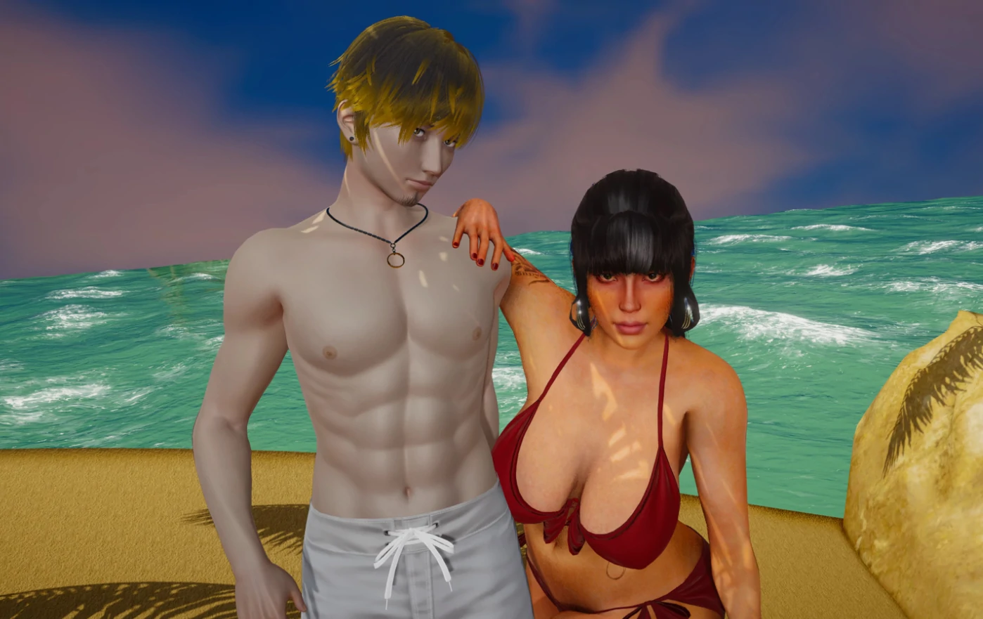 【亚洲SLG/AI汉化/3D】索姆尼亚湾的故事0.3 AI汉化版【PC+安卓/2.8G/更新】Stories from Somnia Bay [v0.3]