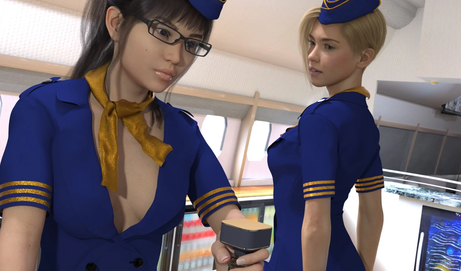 【欧美SLG/AI汉化/3D】攻陷1.0 AI汉化版【PC+安卓/1.6G/新作】Broken In [v1.0]