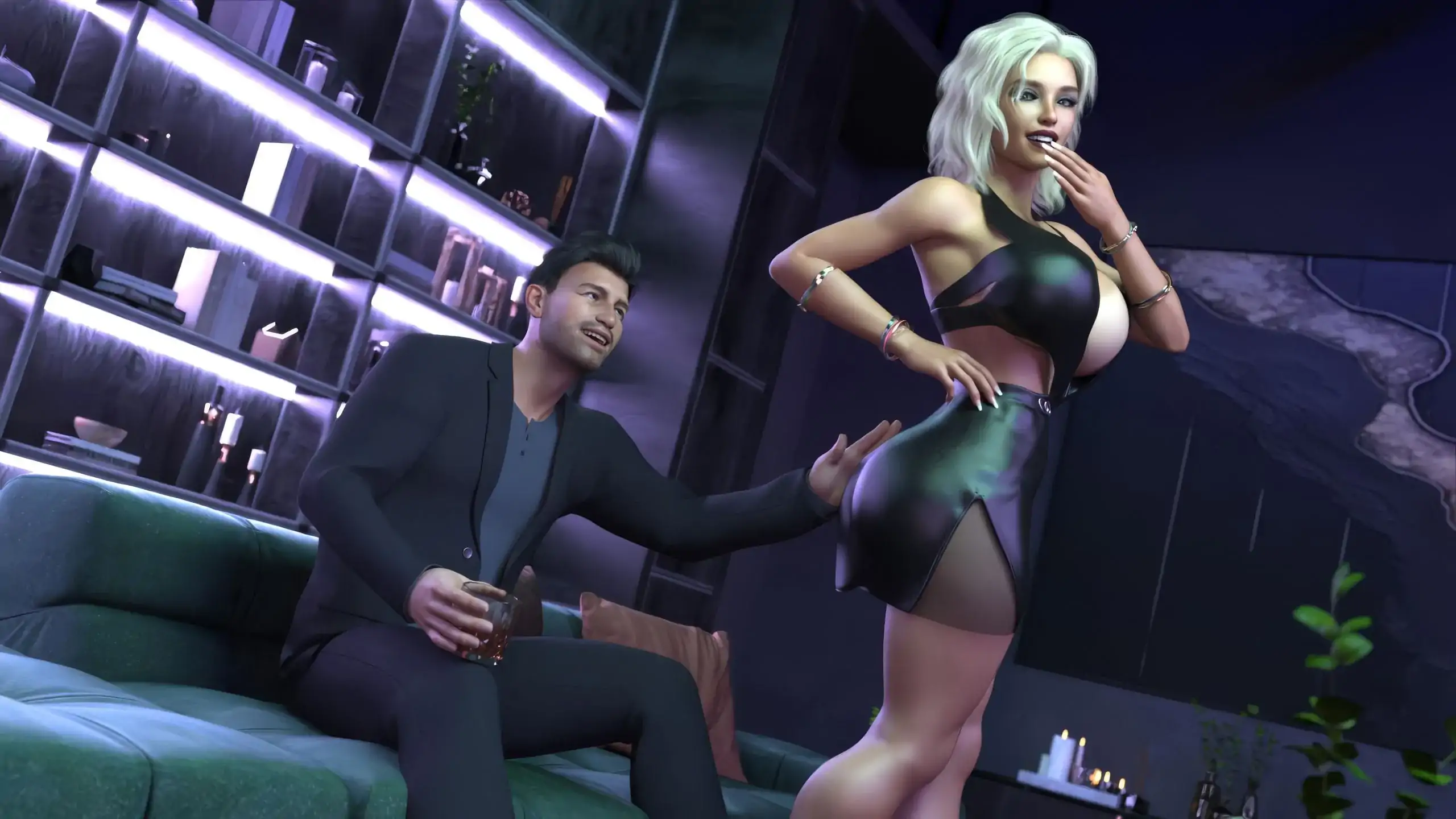【欧美SLG/AI汉化/后宫】 我的傻白甜梦想：幕后大佬v0.10.5 AI汉化版【PC+安卓/9.18G/更新】My Bimbo Dream: Kingpin [v0.10.5](别名：我的宾博梦：黑帮老大）