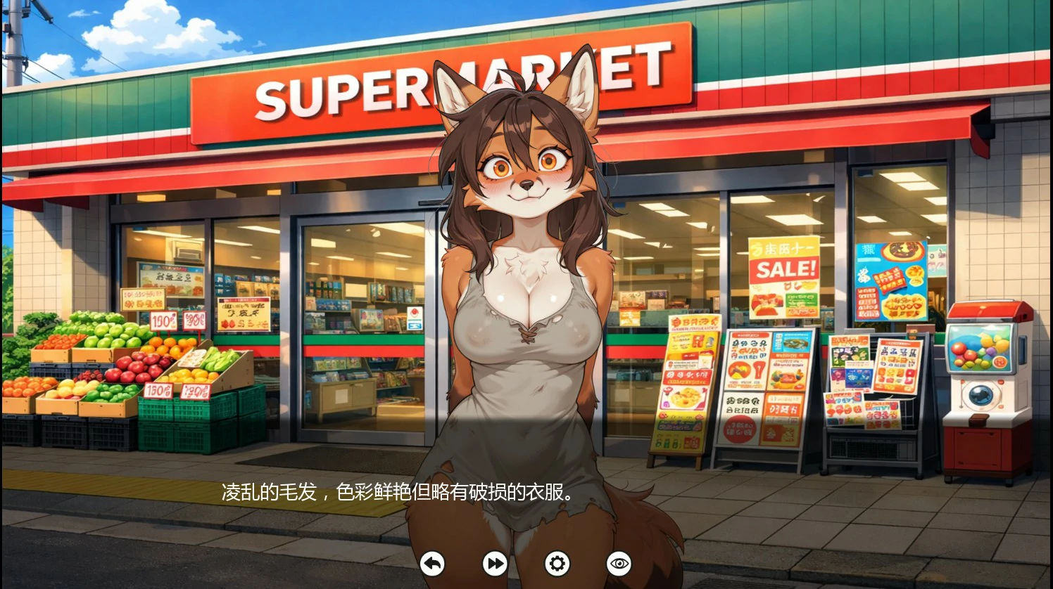 【日系SLG/AI汉化/后宫】福瑞小镇0.11 AI汉化版【PC+安卓/1.5G/更新】Furry Town [v0.11 Public]
