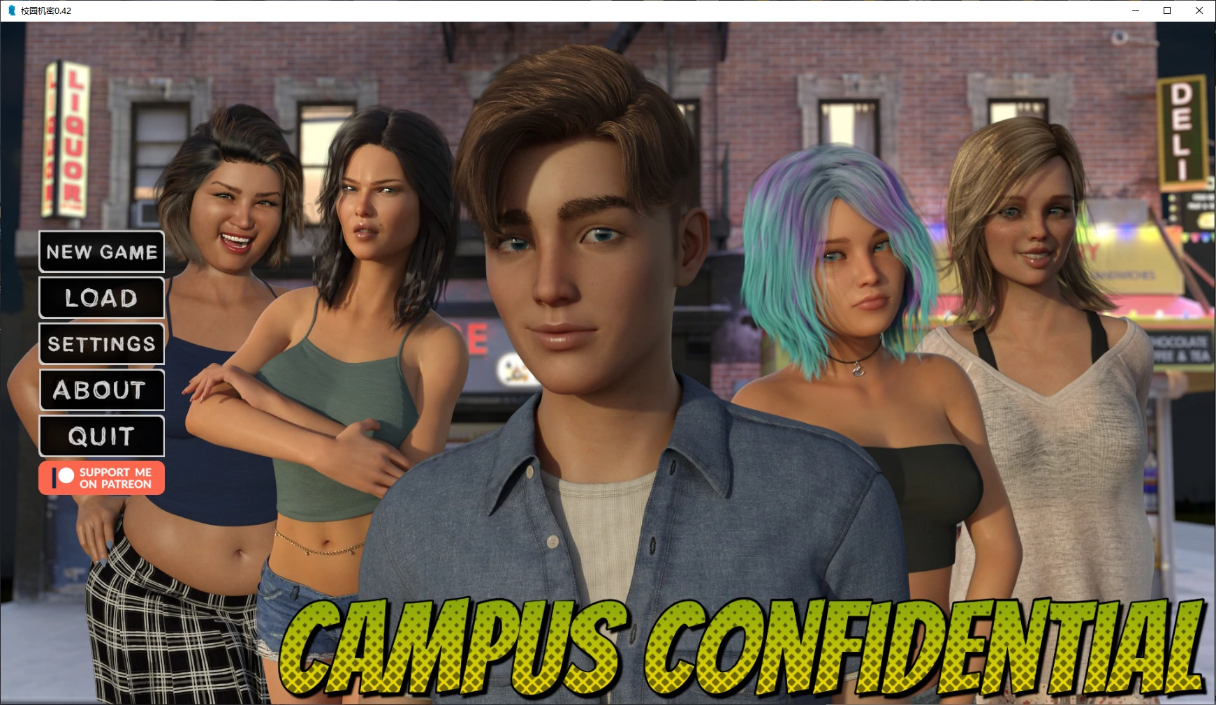 【欧美SLG/AI汉化/沙盒】 校园机密v0.44 AI汉化版【PC+安卓/1.78G/更新】Campus Confidential [v0.44]illusion中国i社Steam游戏下载