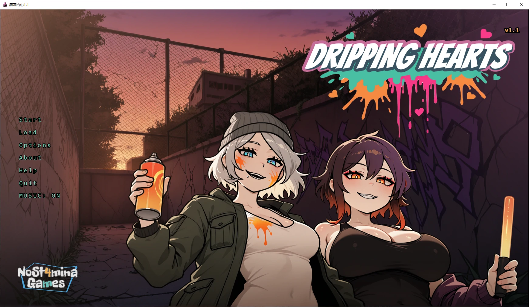 【日系SLG/AI汉化/2D】滴落的心1.1 AI汉化版【PC+安卓/0.8G/更新】Dripping Hearts [v1.1]illusion中国i社Steam游戏下载