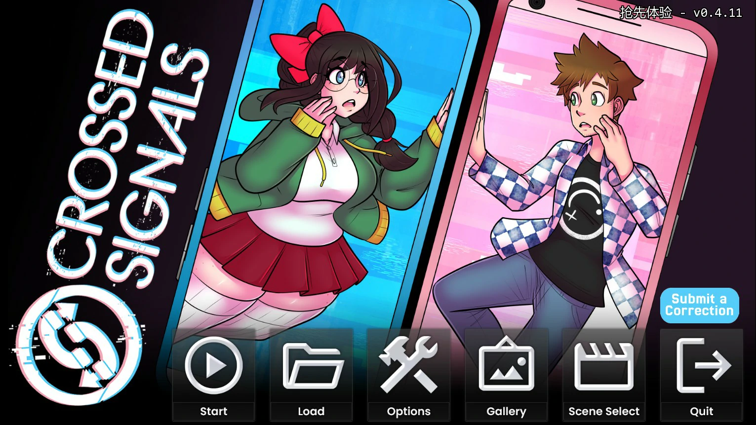 【欧美SLG/AI汉化/2D】信号交叉0.4.12 AI汉化版【PC+安卓/2.6G/更新】Crossed Signals [v0.4.12]illusion中国i社Steam游戏下载